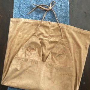 Ruby & Jenna mini sueded (junior) dress M Medium